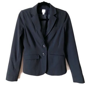 LC Lauren Conrad Women’s Lined Black Blazer, size 2
